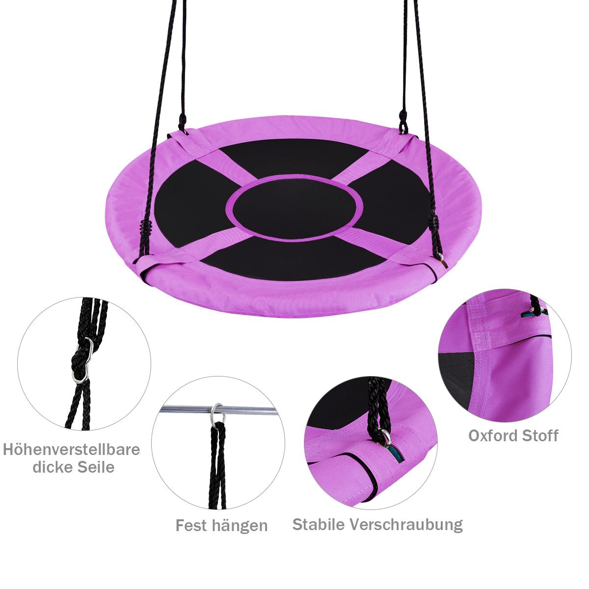 Nestschaukel Gartenschaukel Outdoor Kinderschaukel Bis 150 Kg
