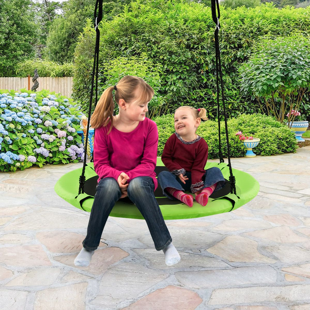 Nestschaukel Gartenschaukel Outdoor Kinderschaukel Bis 150 Kg