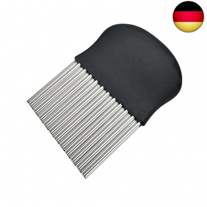 Kunststoff Edelstahl Kartoffel Gemüsehobel, Kartoffel Gewellte Klinge Chip