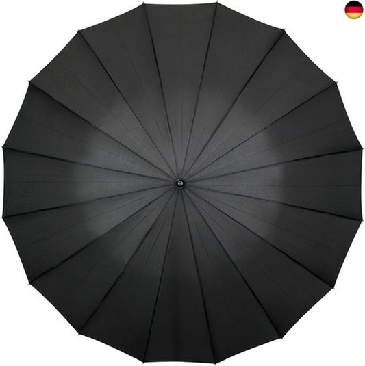 VON LILIENFELD Regenschirm XXL Durchmesser 120 Cm Partnerschirm Auf-Automatik