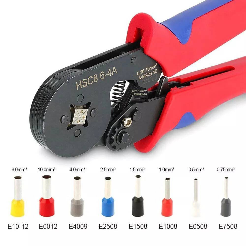 Crimping Pliers Ferrules Pliers 1800 Pieces Set Cable Lugs Crimping Pliers