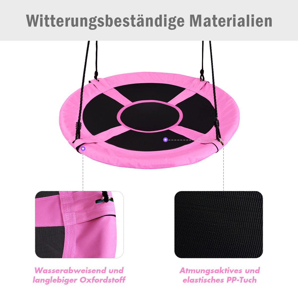 Nestschaukel Gartenschaukel Outdoor Kinderschaukel Bis 150 Kg