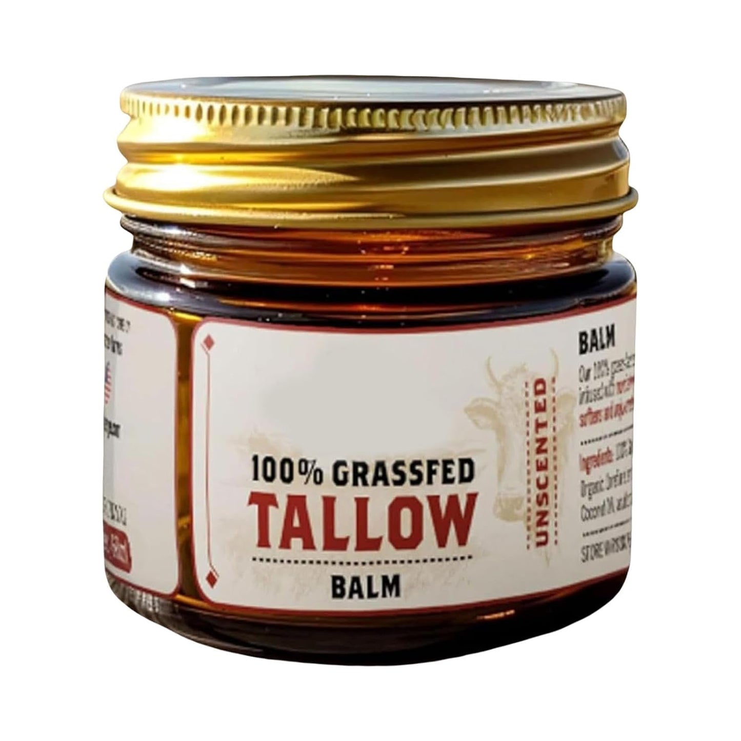100G Beef Tallow Skincare, Rindertalg Hautpflegecreme, Rindertalg Balm, Beef Tallow Rindertalg Creme Talg Creme Gesicht Nährend Feuchtigkeitsspendend Feuchtigkeitscreme Für Die Körperhaut