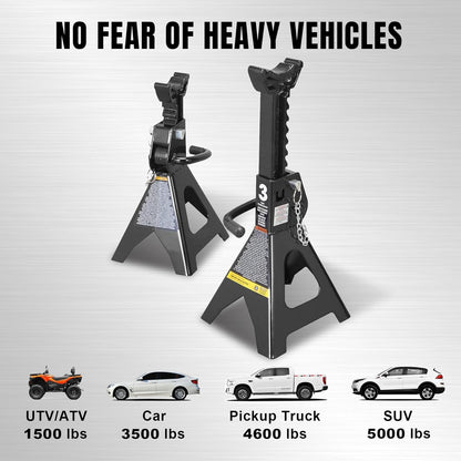 Steel Heavy Duty Jack Stands