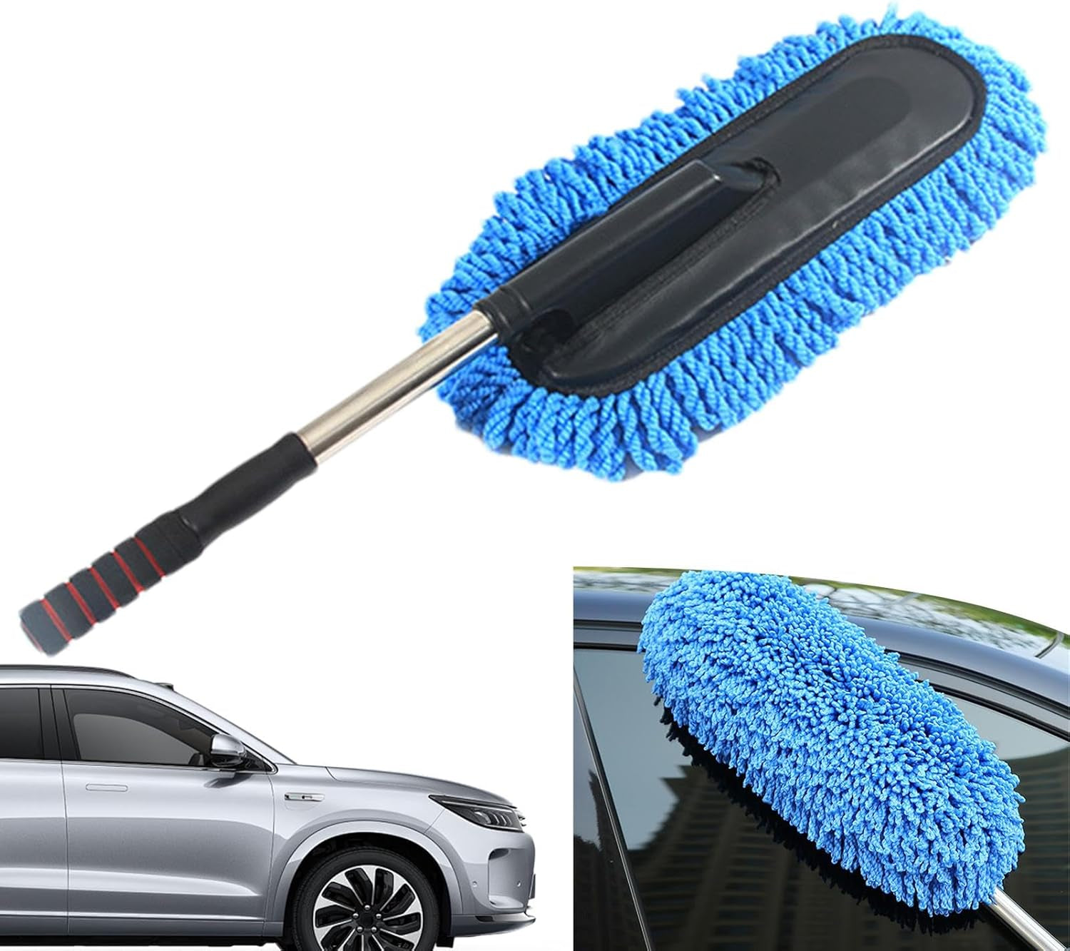 Auto-Staubwedel | Auto-Innenreinigungswerkzeug | Staubstab Für Autos, Fahrzeugwartungs-Staubwedel, Auto-Detailing-Bürste, Auto-Außen-Staubwedel, Staubreinigungswerkzeug Für Autos, Staubentfernerbürste
