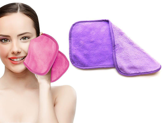 Abschminktücher Microfaser - Abschminkpads Waschbar - Microfaser-Kosmetiktücher - Make up Entferner Tuch - Abschminktücher Waschbar - Gesichtsreinigung - Gesichtspflege Set - Kosmetik - Beauty