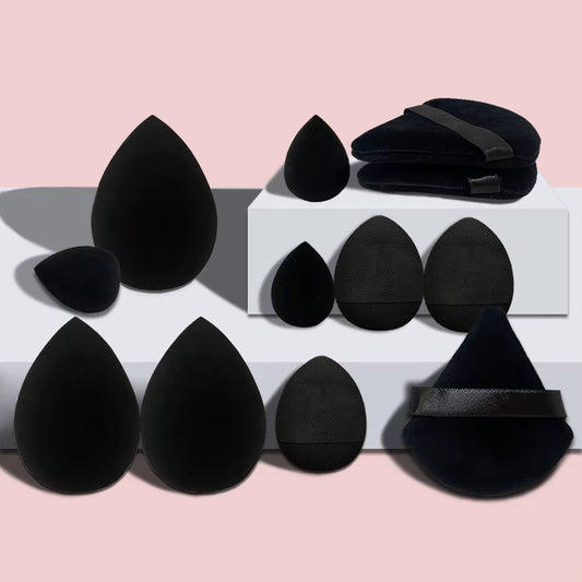12Pcs Small, Medium and Large Combination Set Makeup Puff Essential for Beginners