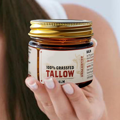 100G Beef Tallow Skincare, Rindertalg Hautpflegecreme, Rindertalg Balm, Beef Tallow Rindertalg Creme Talg Creme Gesicht Nährend Feuchtigkeitsspendend Feuchtigkeitscreme Für Die Körperhaut