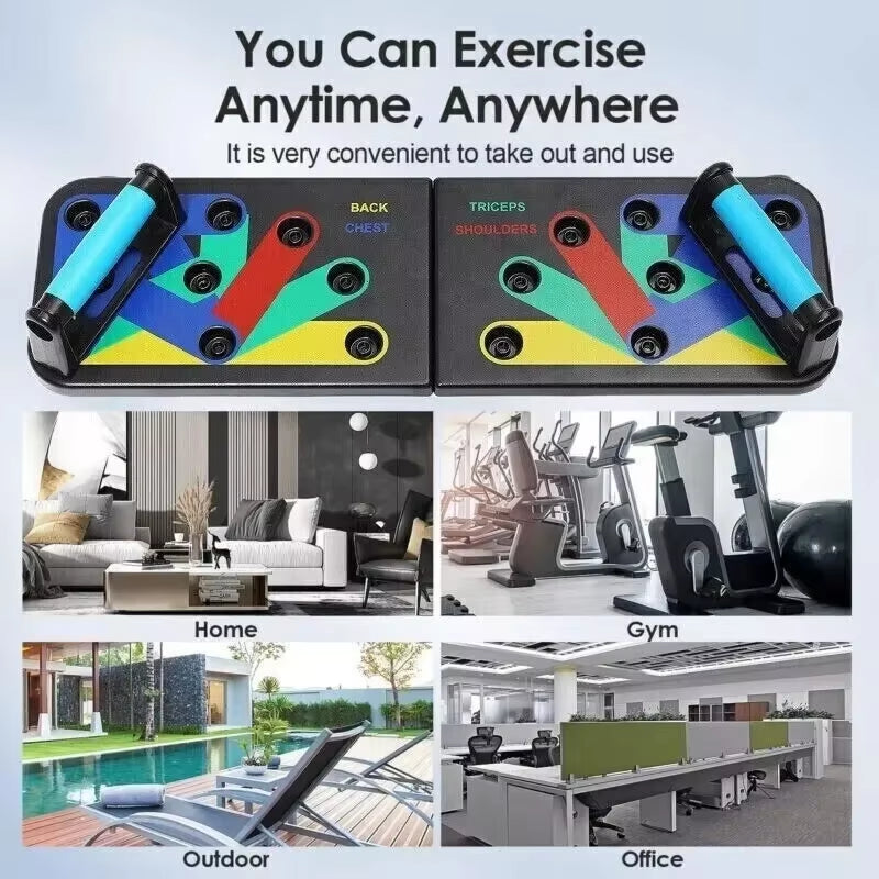 13-Function Push-Up Board Portable Home Professional Fitness Equipment Abdominal Enhancement Push-Up Stands Musclebuilding Tools
