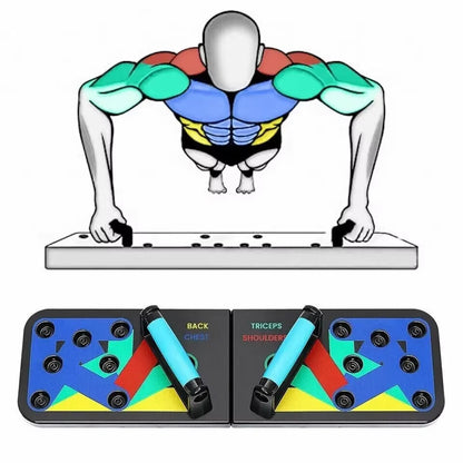 13-Function Push-Up Board Portable Home Professional Fitness Equipment Abdominal Enhancement Push-Up Stands Musclebuilding Tools