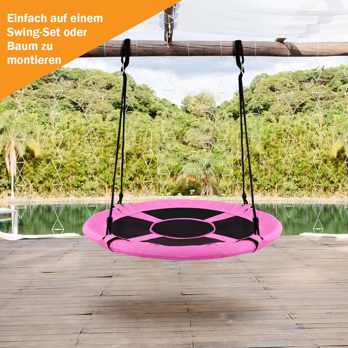 Nestschaukel Gartenschaukel Outdoor Kinderschaukel Bis 150 Kg