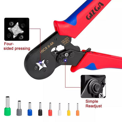 Crimping Pliers Ferrules Pliers 1800 Pieces Set Cable Lugs Crimping Pliers