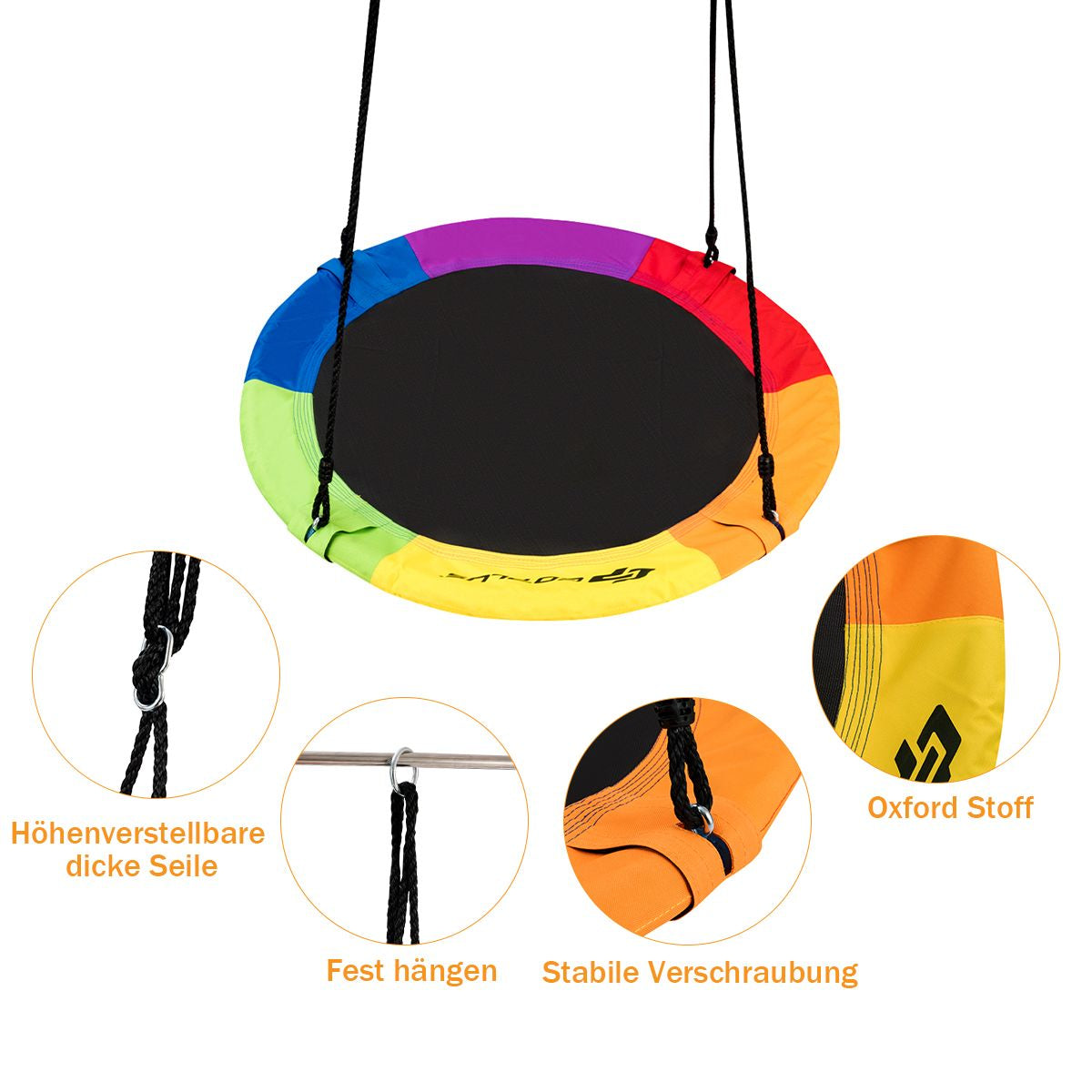 Nestschaukel Gartenschaukel Outdoor Kinderschaukel Bis 150 Kg
