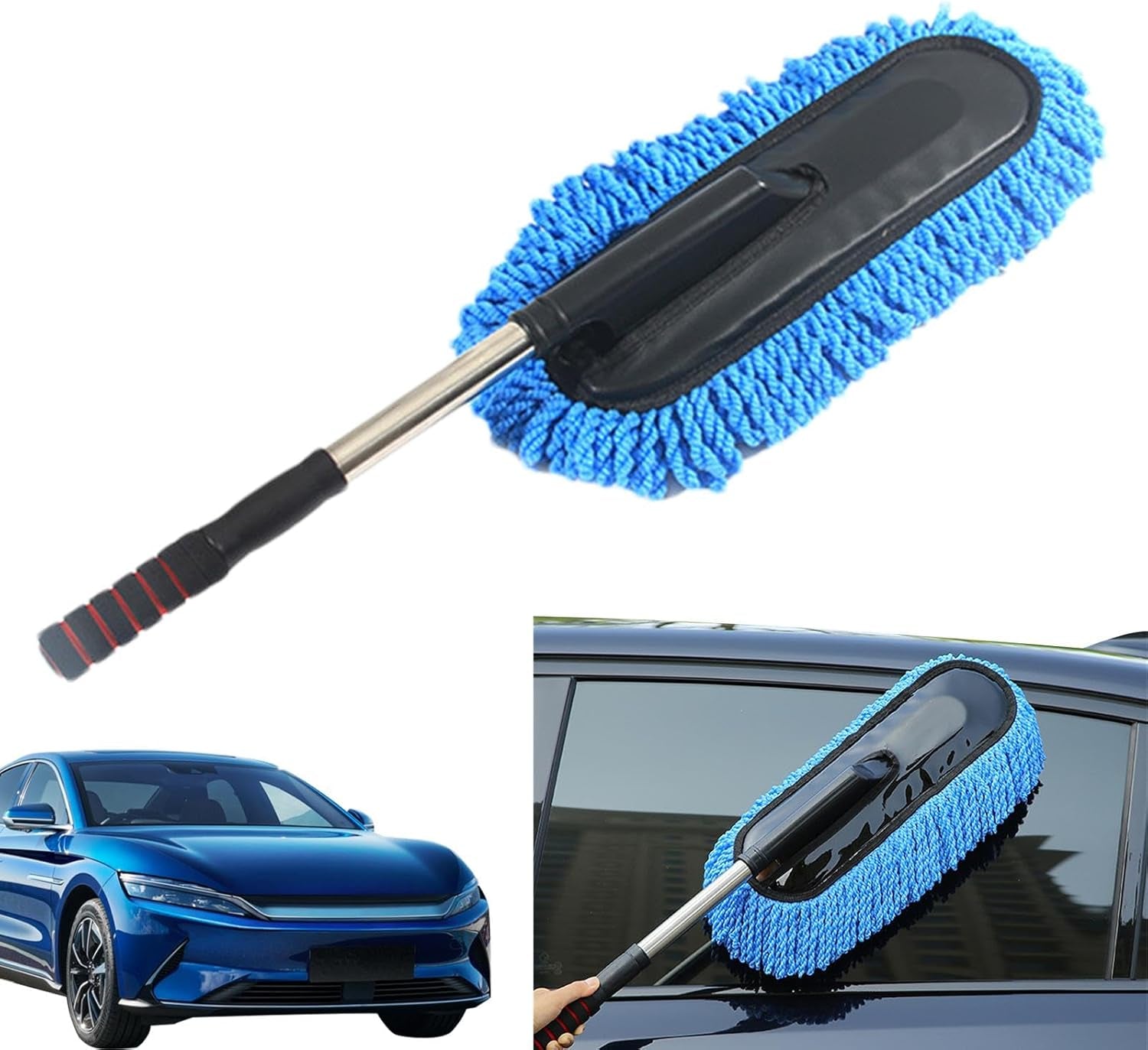 Auto-Staubwedel | Auto-Innenreinigungswerkzeug | Staubstab Für Autos, Fahrzeugwartungs-Staubwedel, Auto-Detailing-Bürste, Auto-Außen-Staubwedel, Staubreinigungswerkzeug Für Autos, Staubentfernerbürste