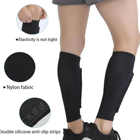 Shin Defender Honeycomb Soccer Shin Guard Sleeves Ski Shin Guards Pads Breathable Shin Guards for Skiing Running Basketball