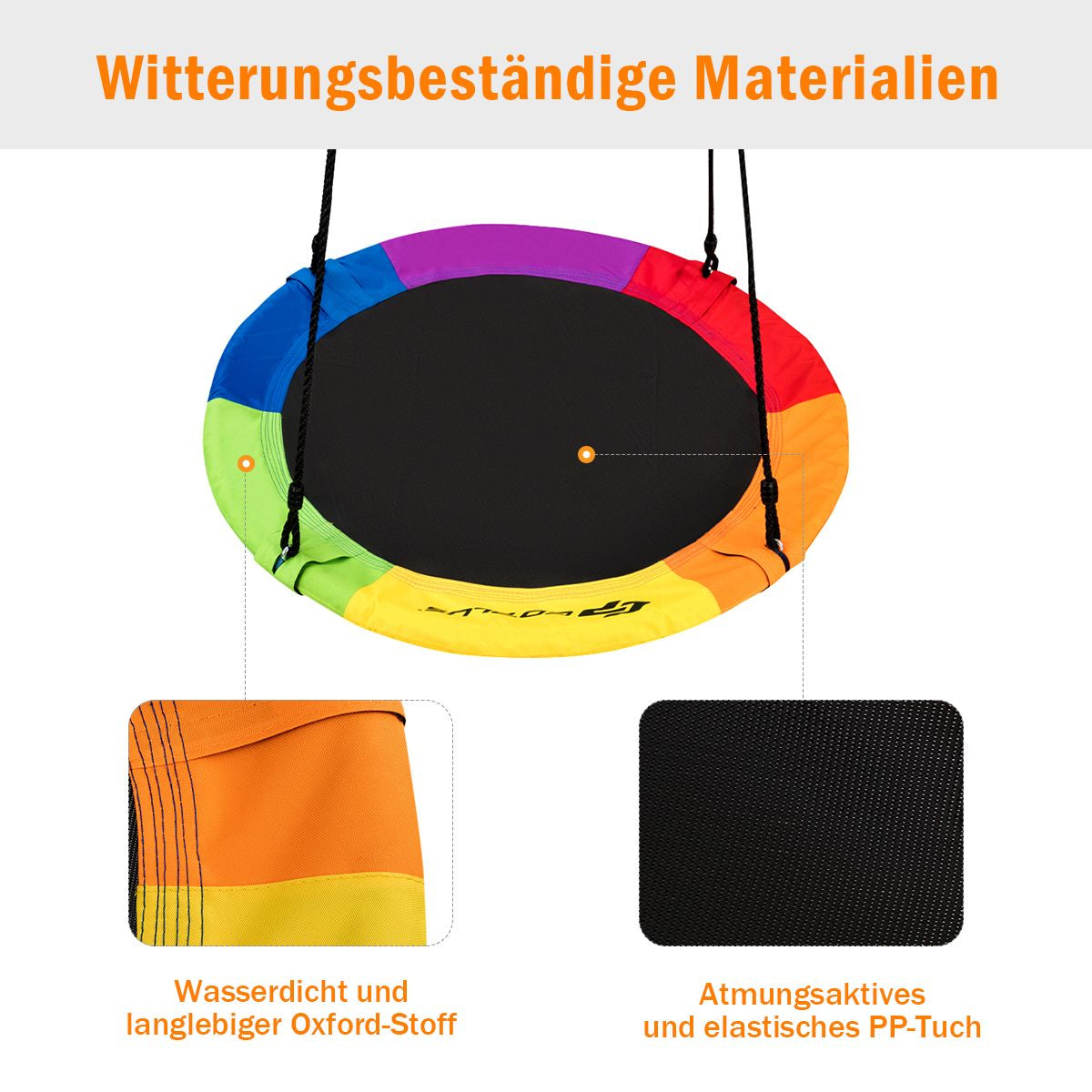 Nestschaukel Gartenschaukel Outdoor Kinderschaukel Bis 150 Kg