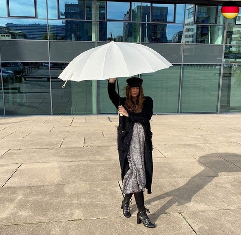 VON LILIENFELD Regenschirm XXL Durchmesser 120 Cm Partnerschirm Auf-Automatik