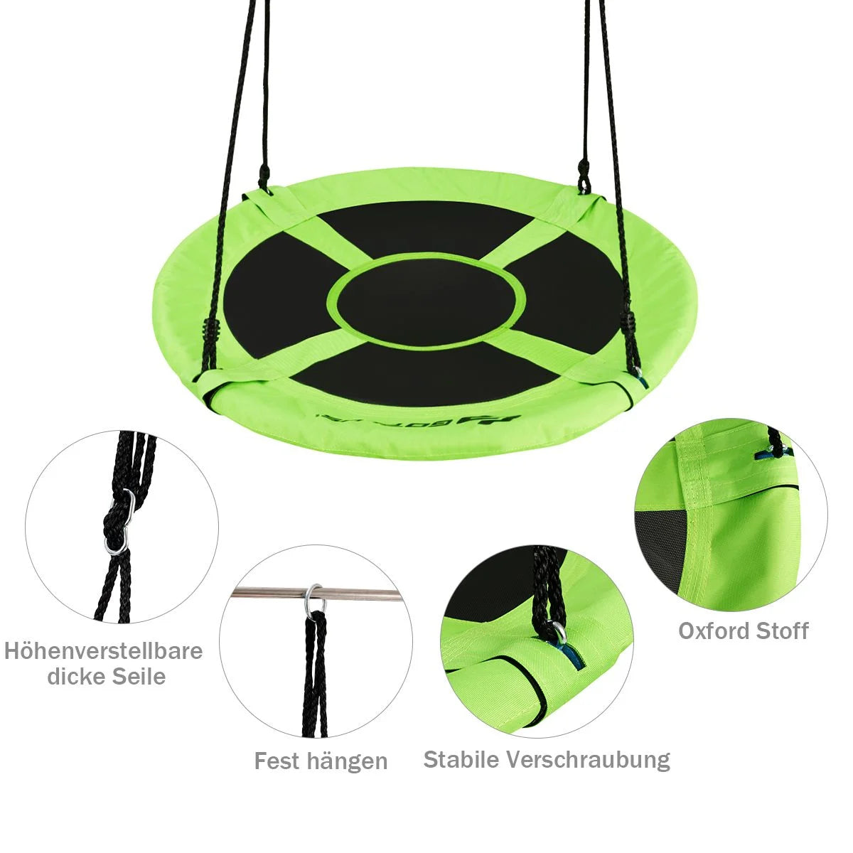 Nestschaukel Gartenschaukel Outdoor Kinderschaukel Bis 150 Kg