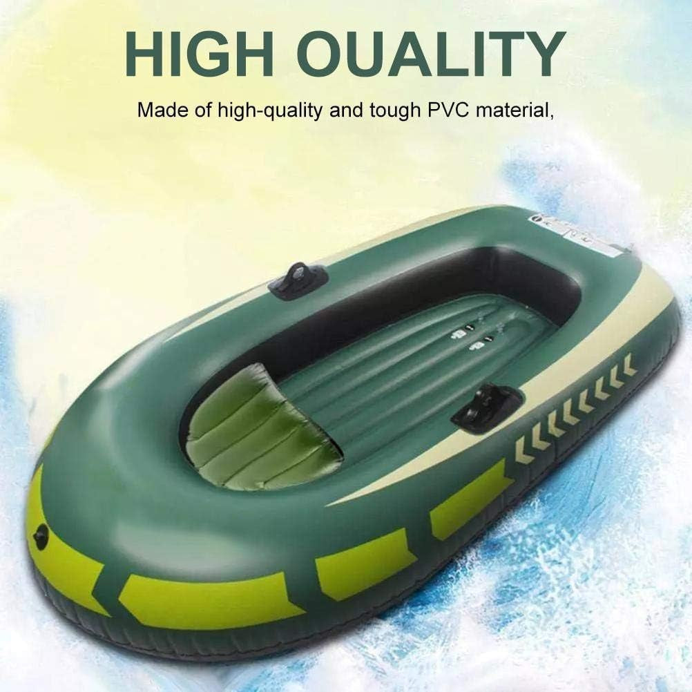 Aufblasbare Sitzkissen Für Schlauchboot, Angeln Sitzkissen, PVC Aufblasbare Fischerbootsitze Für Camping Im Freien Und Verschiedene Wasseraktivitäten (Grün)