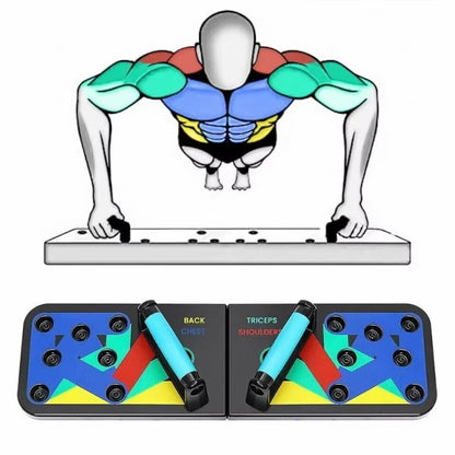 13-Function Push-Up Board Portable Home Professional Fitness Equipment Abdominal Enhancement Push-Up Stands Musclebuilding Tools