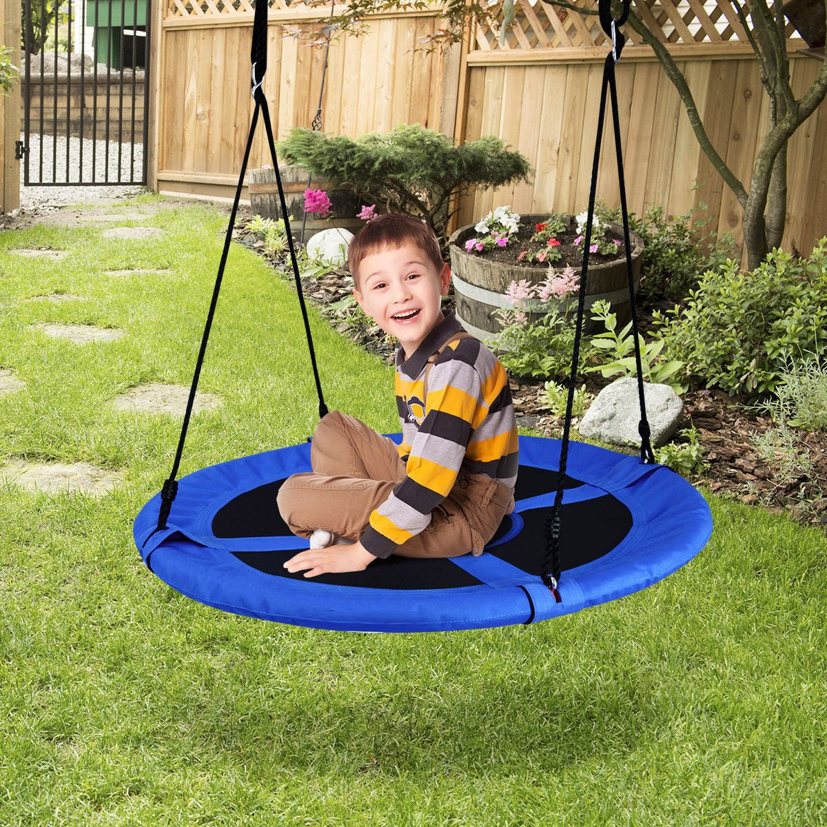 Nestschaukel Gartenschaukel Outdoor Kinderschaukel Bis 150 Kg