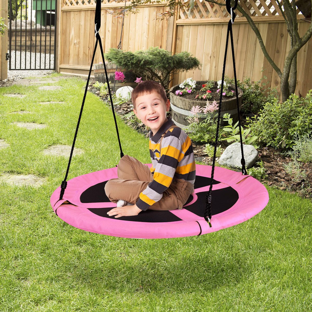 Nestschaukel Gartenschaukel Outdoor Kinderschaukel Bis 150 Kg