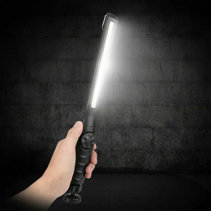 USB Rechargeable Work Light Magnetic LED Flashlight Flexible Cordless Torch Automotive Inspection Emergency Light 2 PACK