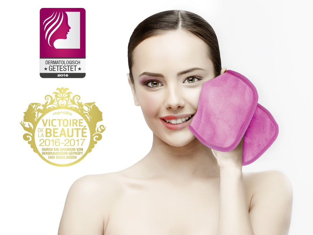 Abschminktücher Microfaser - Abschminkpads Waschbar - Microfaser-Kosmetiktücher - Make up Entferner Tuch - Abschminktücher Waschbar - Gesichtsreinigung - Gesichtspflege Set - Kosmetik - Beauty