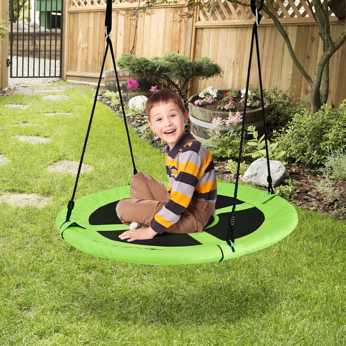 Nestschaukel Gartenschaukel Outdoor Kinderschaukel Bis 150 Kg