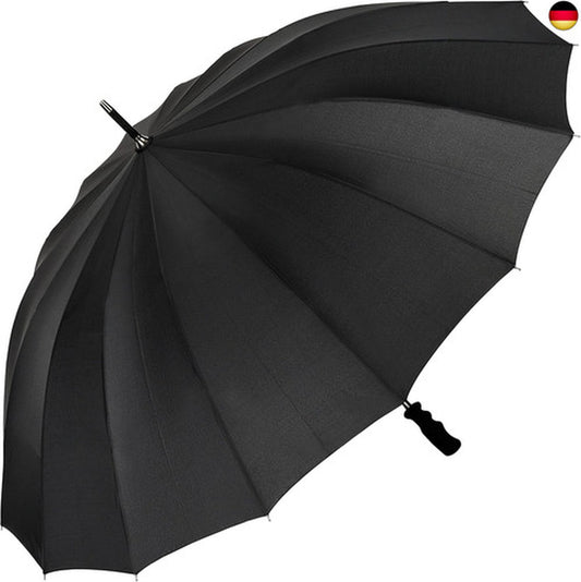 VON LILIENFELD Regenschirm XXL Durchmesser 120 Cm Partnerschirm Auf-Automatik