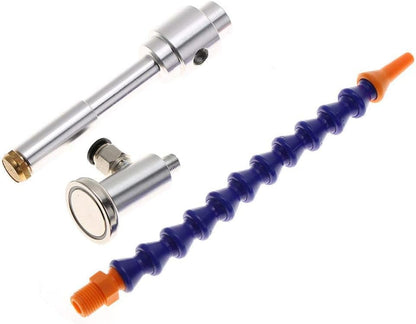Kaltluftpistole, 130 Mm Trockenkühlung Luftstrommaschine Kühlmittel Schmierspray System Mit Flexiblem Rohr Für Schweißen Kleben Abdichten