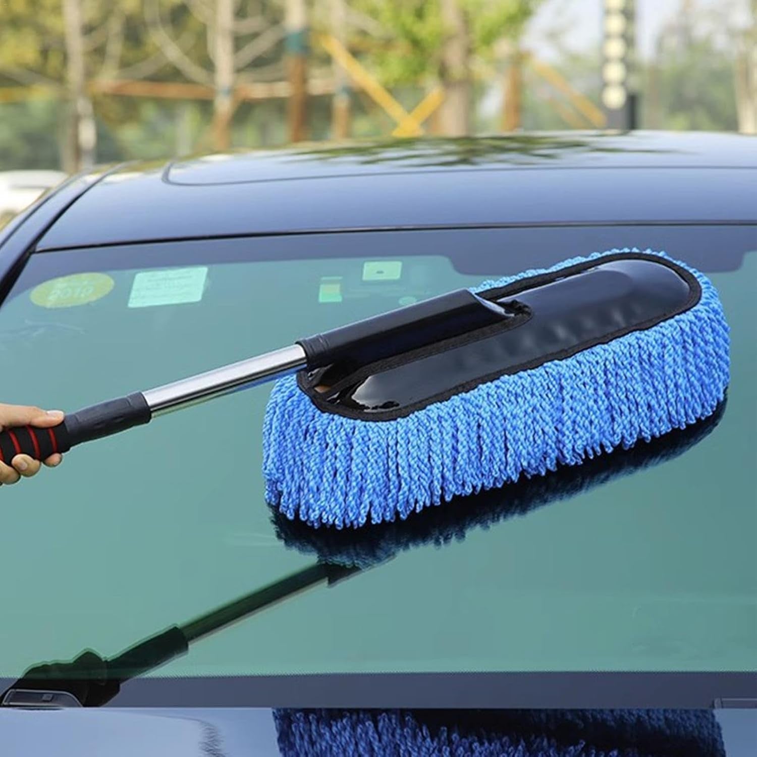 Auto-Staubwedel | Auto-Innenreinigungswerkzeug | Staubstab Für Autos, Fahrzeugwartungs-Staubwedel, Auto-Detailing-Bürste, Auto-Außen-Staubwedel, Staubreinigungswerkzeug Für Autos, Staubentfernerbürste